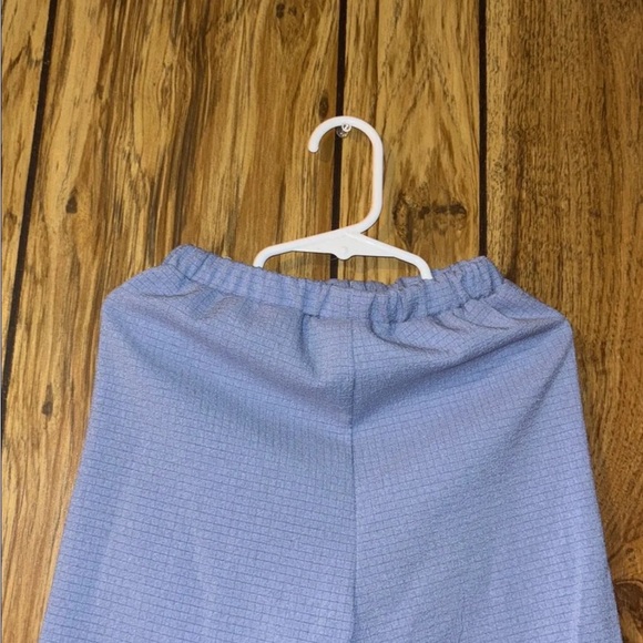Blue Textured Women's Top - Picture 4 of 5
